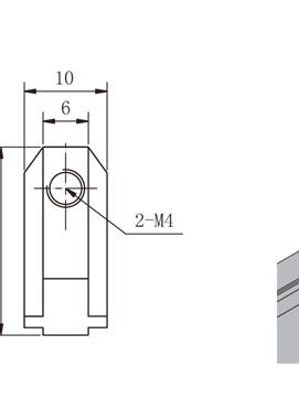鋁型材角槽連接件物理參數(shù) 鋁型材角槽連接件物理參數(shù)