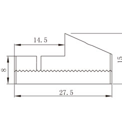 40系列鋁型材快速連接件二維參數(shù)1 40系列鋁型材快速連接件二維參數(shù)1