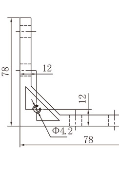 40*規(guī)格鋁型材強力角碼物理參數(shù)1 40*規(guī)格鋁型材強力角碼物理參數(shù)1