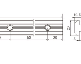 鋁型材槽條連接件物理參數(shù)2 鋁型材槽條連接件物理參數(shù)2