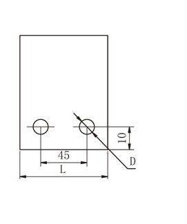鋁型材雙槽角件物理參數(shù)2 鋁型材雙槽角件物理參數(shù)2