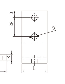 鋁型材強力角碼物理參數(shù)2 鋁型材強力角碼物理參數(shù)2